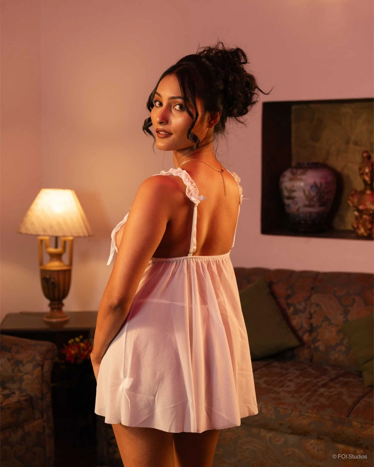 Raah — Two-Piece Babydoll & Panty Set